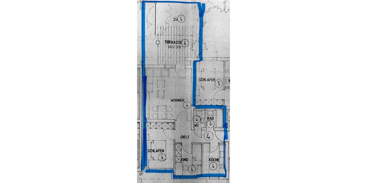 Erdgeschoßwohnung Leutenbach - 3 Zimmer, 61 m&sup2;, 255.000&euro; | Angebot:26383237