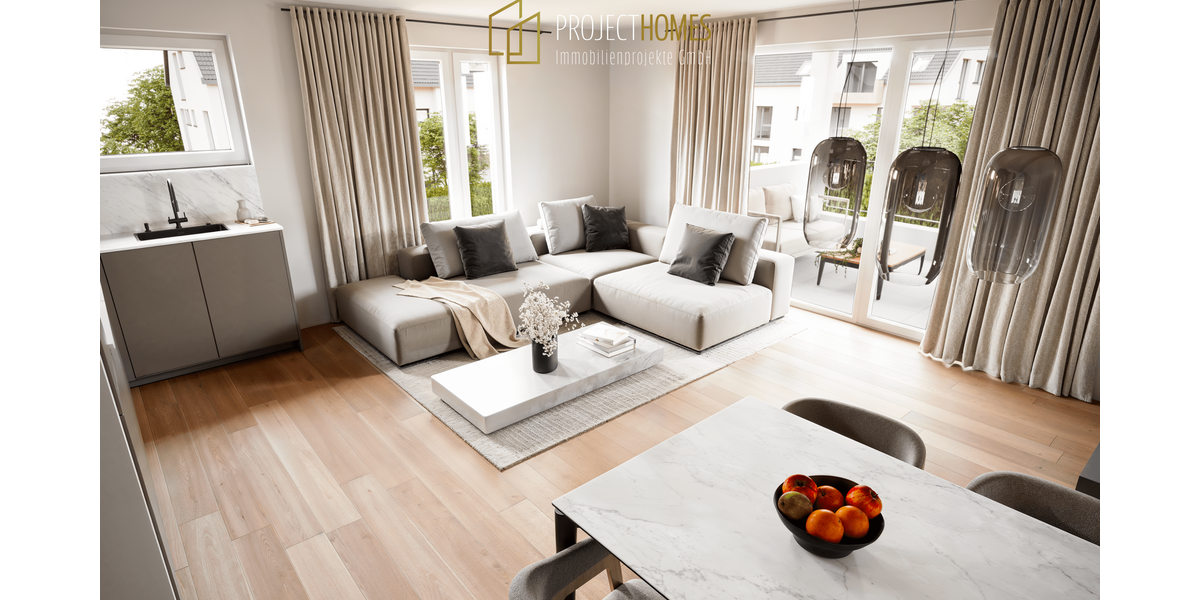 Etagenwohnung Renningen - 3 Zimmer, 74 m&sup2;, 499.000&euro; | Angebot:22731596