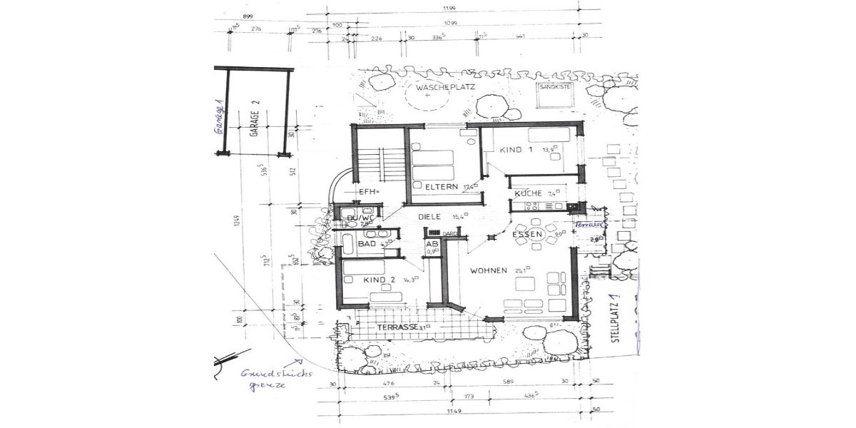 Erdgeschoßwohnung Filderstadt - 4 Zimmer, 115 m&sup2;, 440.000&euro; | Angebot:27180755