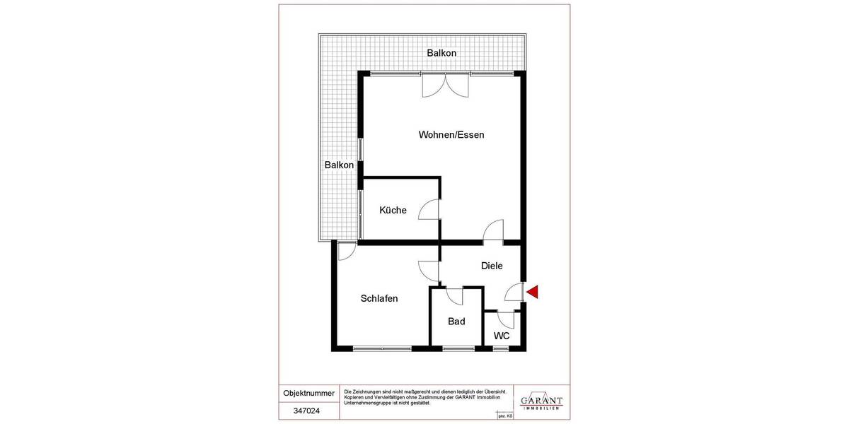 Etagenwohnung Winnenden Schelmenholz - 2 Zimmer, 75 m&sup2;, 314.000&euro; | Angebot:26455301