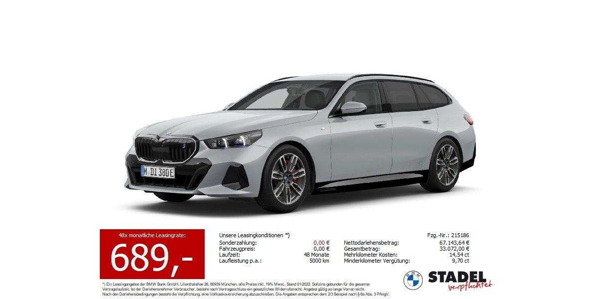 BMW i5 19.660 km 66.898 &euro; Bietigheim-Bissingen 74321
