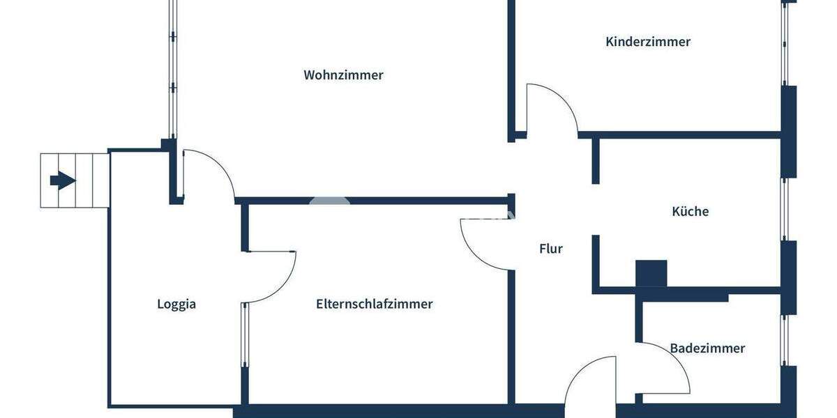 Etagenwohnung Gerlingen - 3 Zimmer, 74 m&sup2;, 267.900&euro; | Angebot:25773226