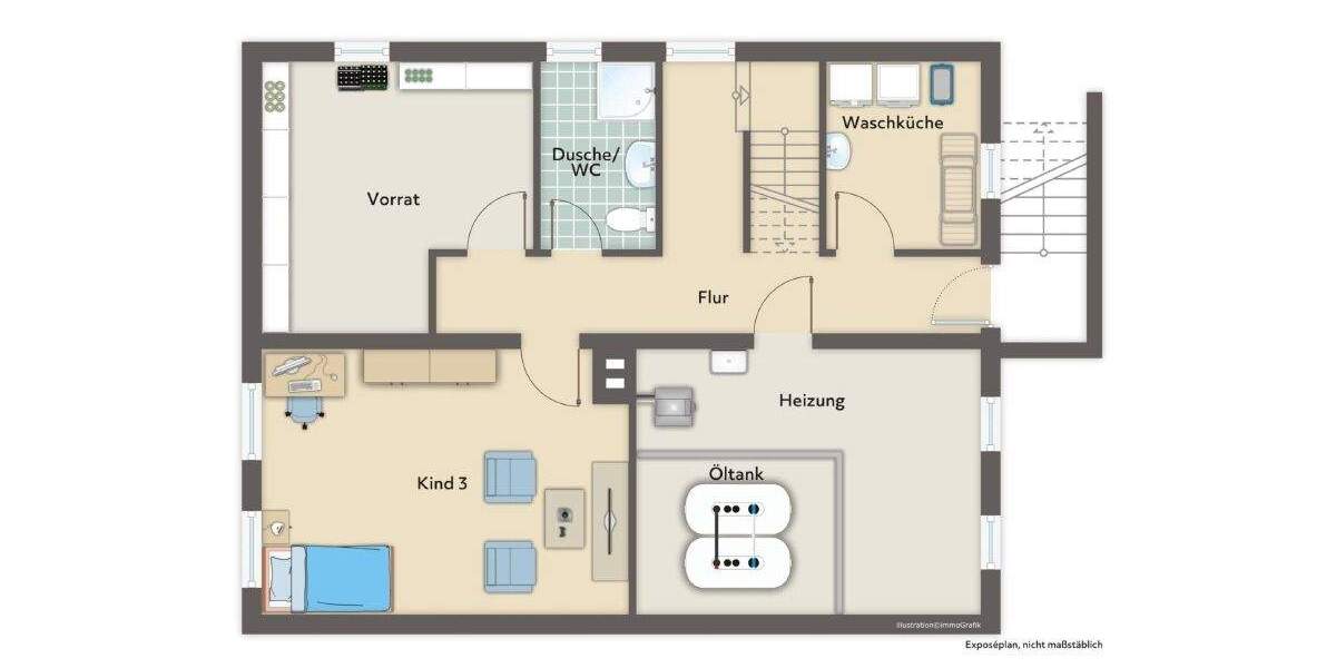 Einfamilienhaus Remseck Hochberg - 5 Zimmer, 115 m&sup2;, 469.000&euro; | Angebot:25662856