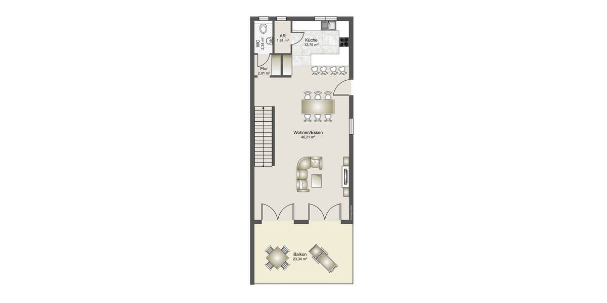 Doppelhaushälfte Ilsfeld / Auenstein Auenstein - 4 Zimmer, 162 m&sup2;, 2.150&euro; | Angebot:26630248