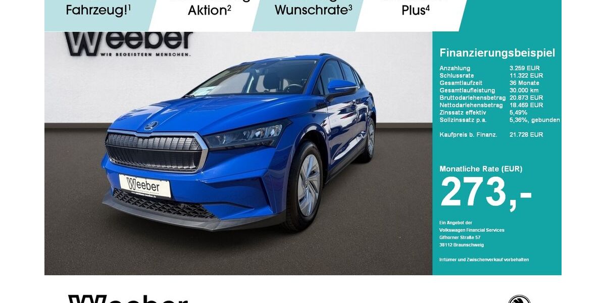 Skoda Enyaq 25.416 km 21.728 &euro; Weil der Stadt 71263
