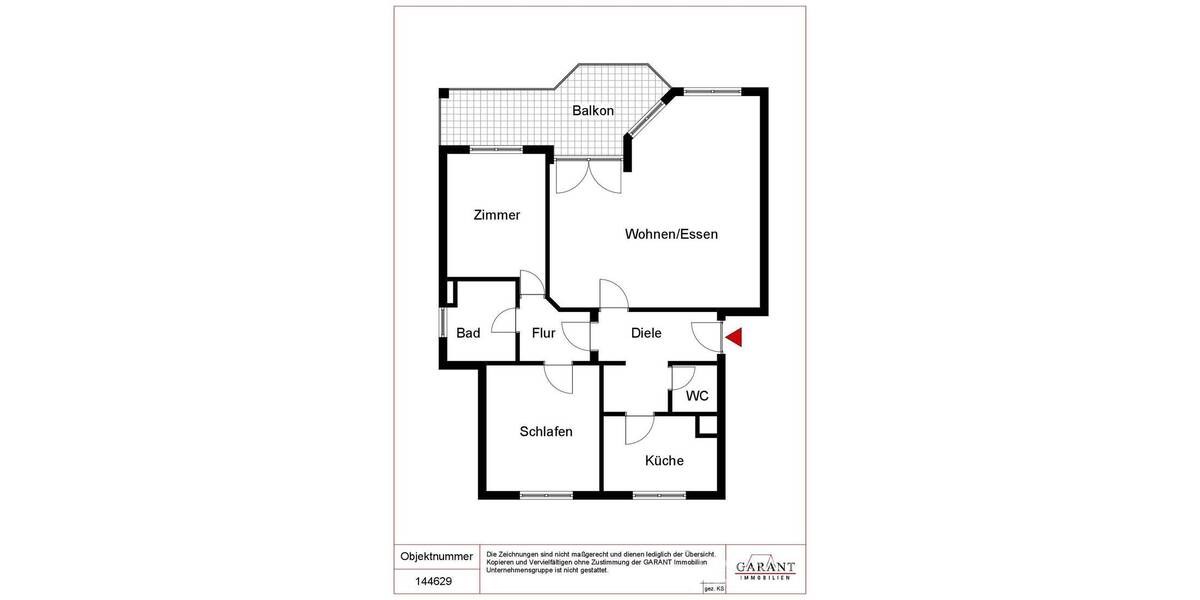 Etagenwohnung Stuttgart Birkach - 3 Zimmer, 90 m&sup2;, 398.000&euro; | Angebot:25929581