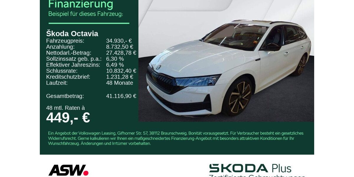 Skoda Octavia 26.900 km 34.930 &euro; Heilbronn 74076