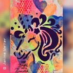 Workshop Schablonentechnik 30x40cm