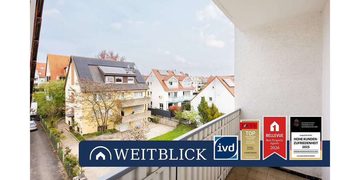 Etagenwohnung Ludwigsburg Pflugfelden - 3.5 Zimmer, 74 m&sup2;, 229.000&euro; | Angebot:27108490