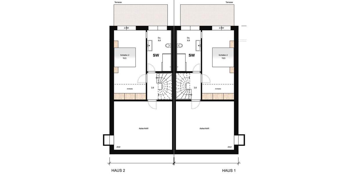 Doppelhaushälfte Backnang - 7 Zimmer, 189 m&sup2;, 779.354&euro; | Angebot:25687666