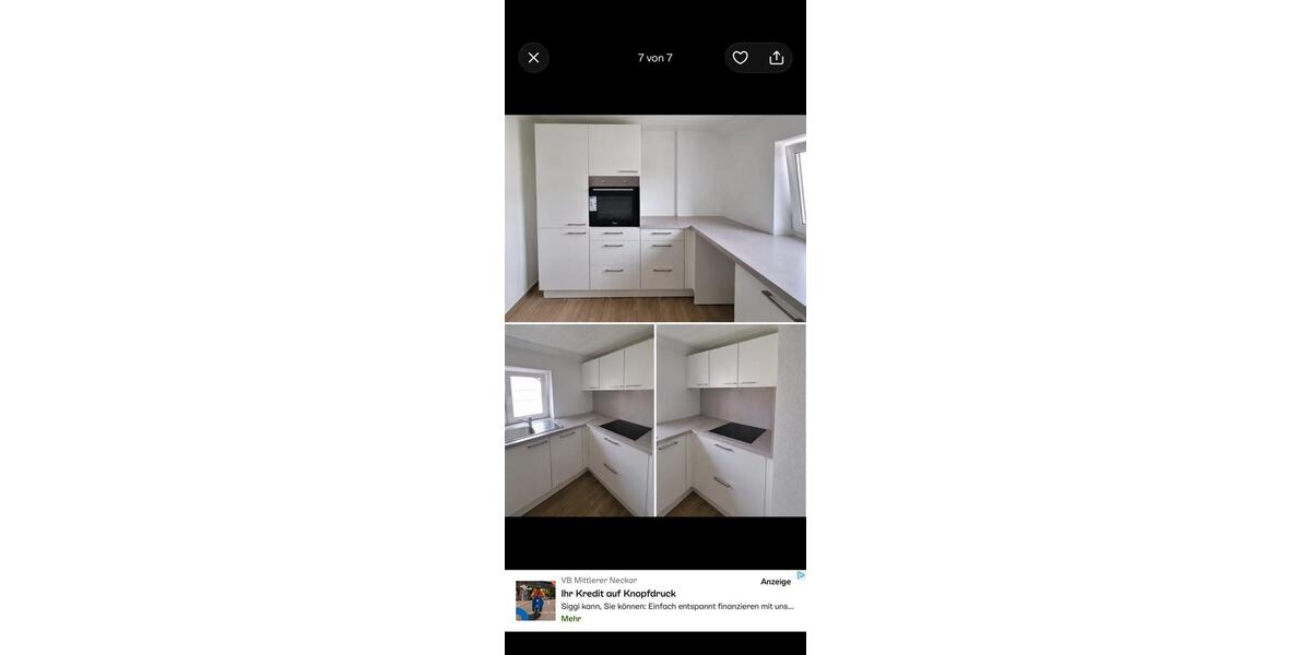 Dachgeschoßwohnung Lauffen am Neckar - 3 Zimmer, 64 m&sup2;, 750&euro; | Angebot:27576608