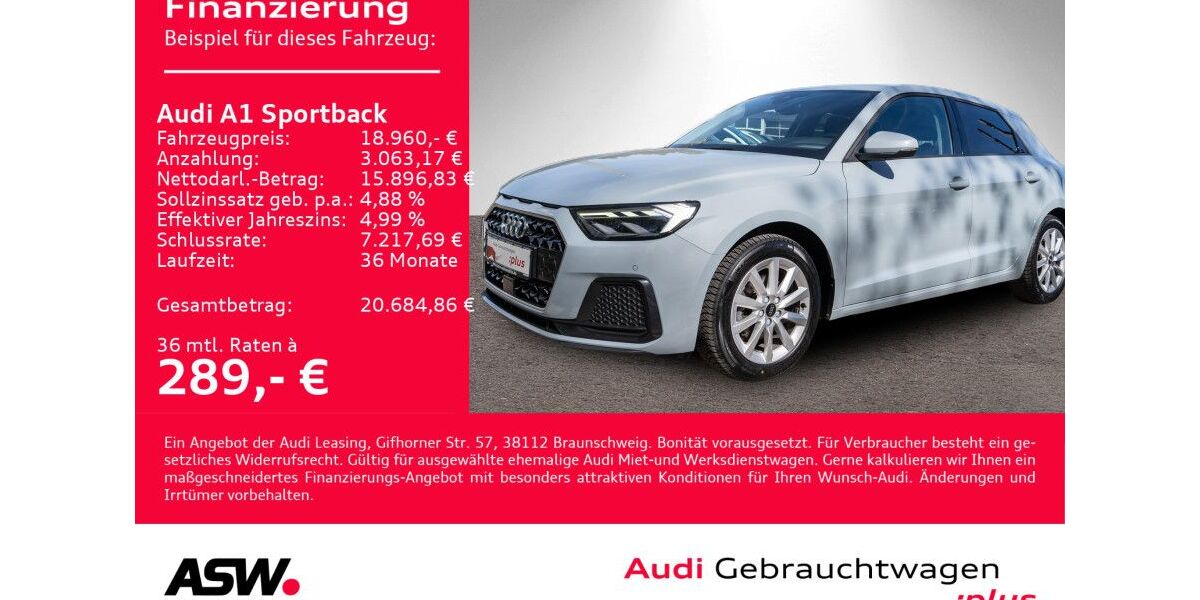 Audi A1 77.400 km 18.960 &euro; Heilbronn 74074
