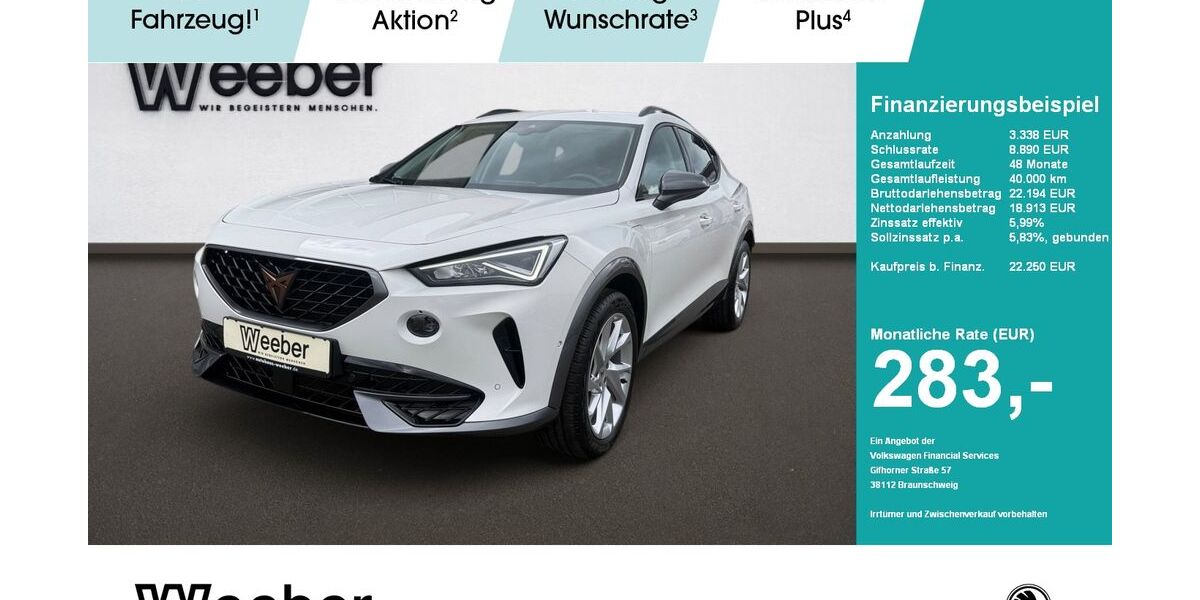 Cupra Formentor 46.052 km 22.250 &euro; Weil der Stadt 71263