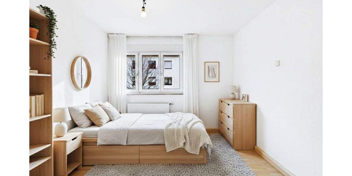 Etagenwohnung Fellbach - 3 Zimmer, 60 m&sup2;, 250.000&euro; | Angebot:25674823