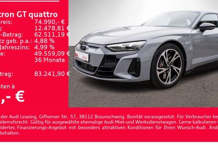 Audi e-tron GT 15.800 km 74.990 &euro; Heilbronn 74074