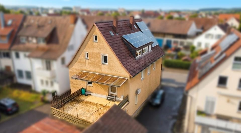 Mehrfamilienhaus, Wohnhaus Stuttgart Mühlhausen - 8 Zimmer, 209 m&sup2;, 585.000&euro; | Angebot:27533807