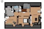 Dachgeschoßwohnung Stuttgart Zuffenhausen - 3 Zimmer, 63 m&sup2;, 1.100&euro; | Angebot:26163347