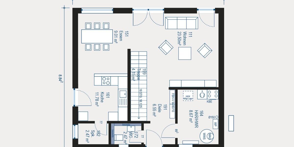 Ihr individuelles Einfamilienhaus in Berglen - Planen Sie jetzt Ihr Traumhaus! - Einfamilienhaus Berglen Öschelbronn | Angebot:27473634