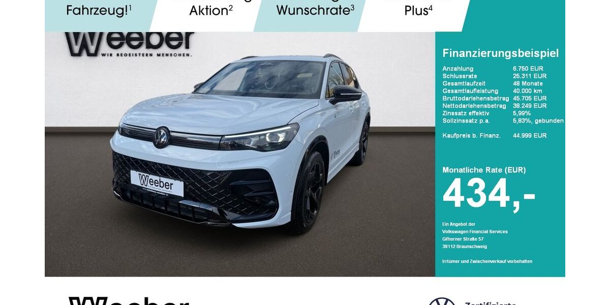 VW Tiguan 6.500 km 44.999 &euro; Weil der Stadt 71263