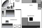 Hochparterre Stuttgart Stuttgart-Nord - 2 Zimmer, 28 m&sup2;, 160.000&euro; | Angebot:27166098