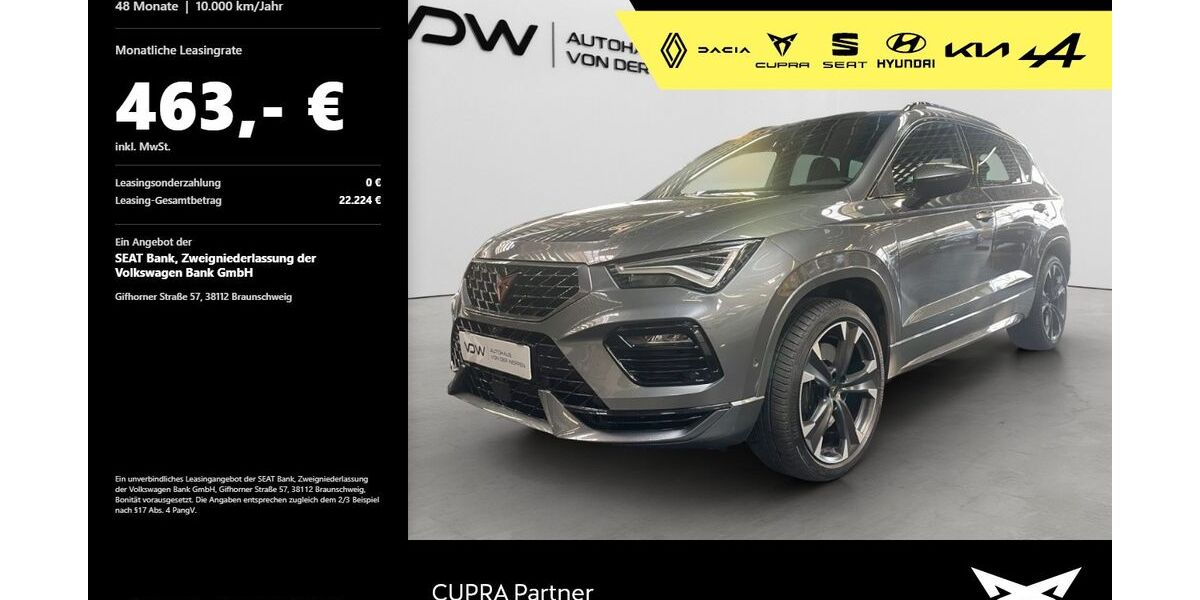 Cupra Ateca 20.200 km 34.980 &euro; Heilbronn 74076