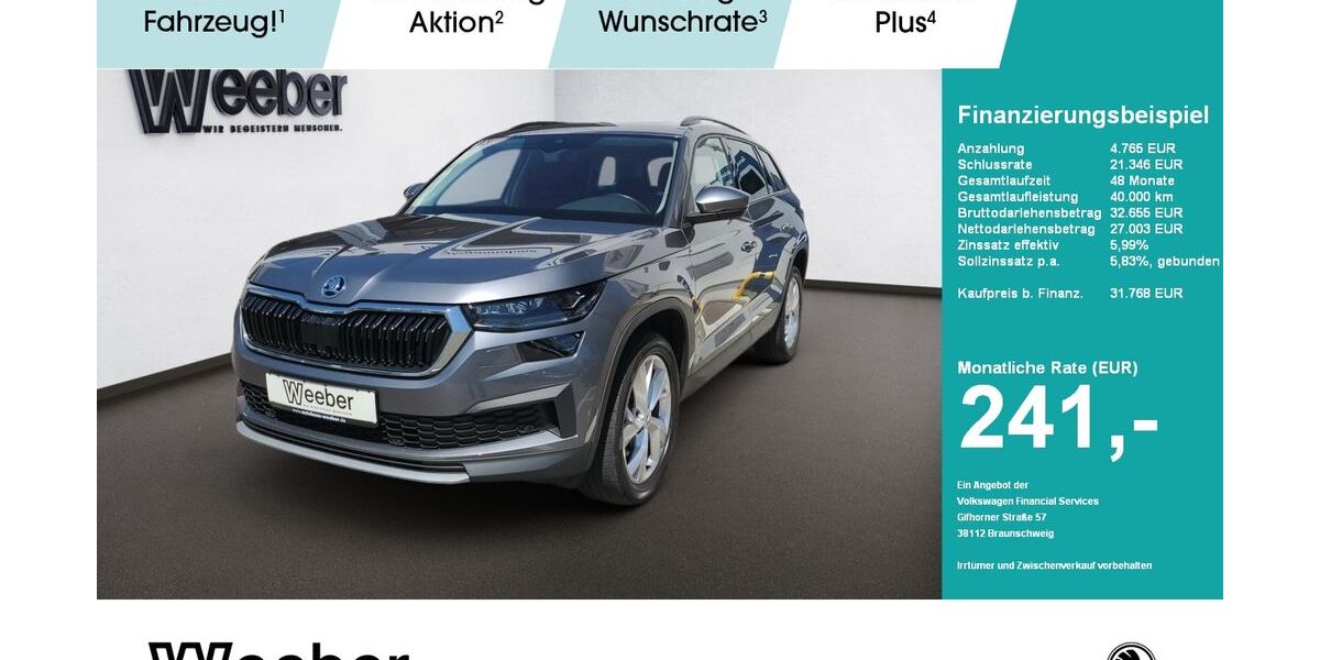 Skoda Kodiaq 79.388 km 31.468 &euro; Leonberg 71229