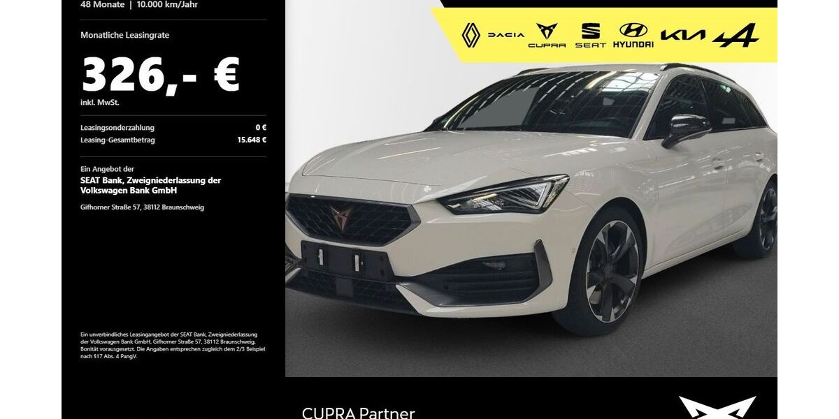 Cupra Leon 18.900 km 27.880 &euro; Heilbronn 74076