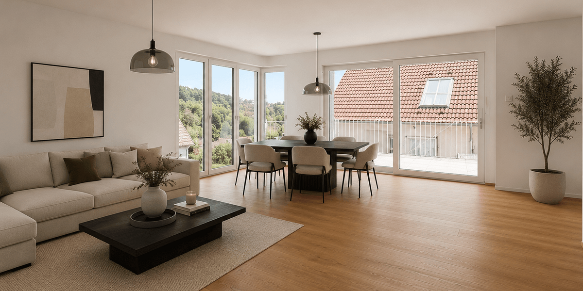 Etagenwohnung Esslingen am Neckar Hegensberg - 5 Zimmer, 109 m&sup2;, 778.050&euro; | Angebot:27428971