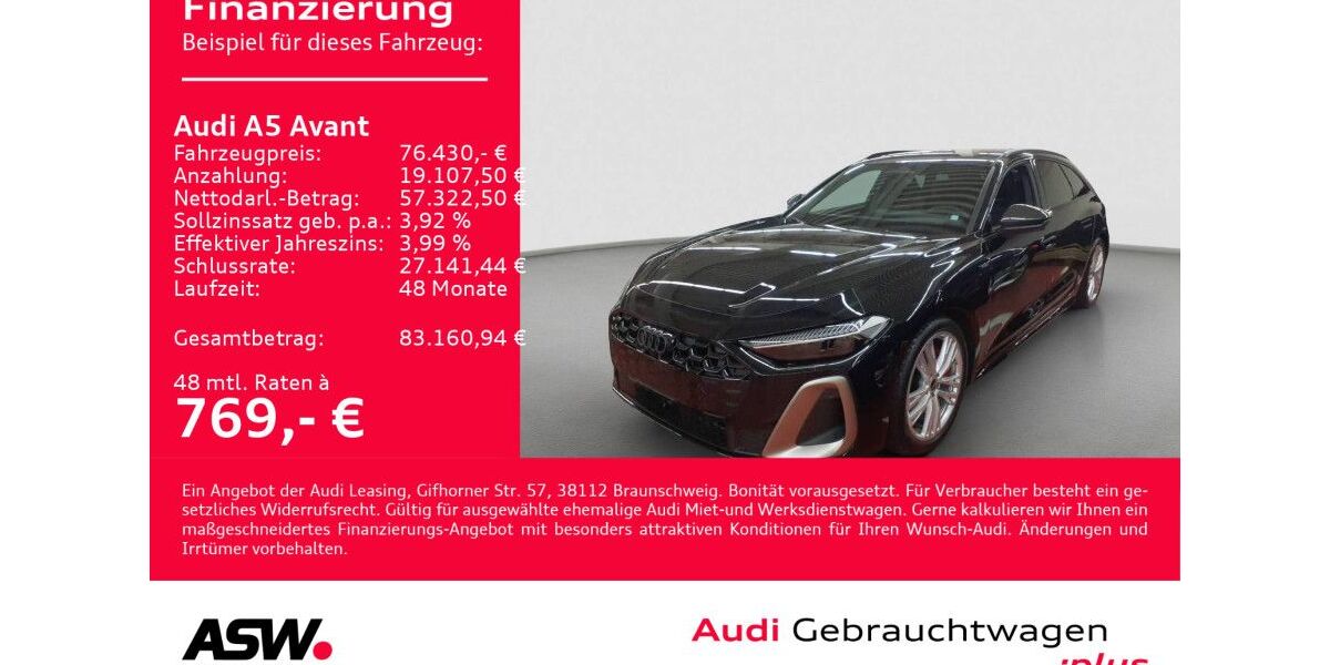 Audi A5 1.500 km 72.760 &euro; Heilbronn 74074