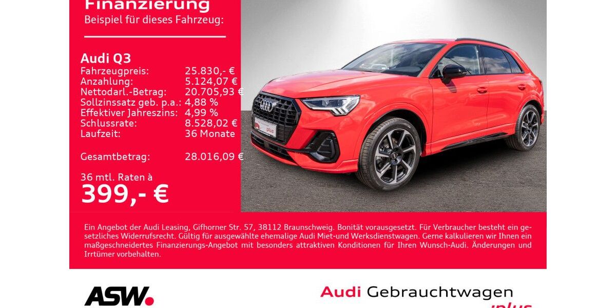 Audi Q3 76.300 km 25.830 &euro; Heilbronn 74074
