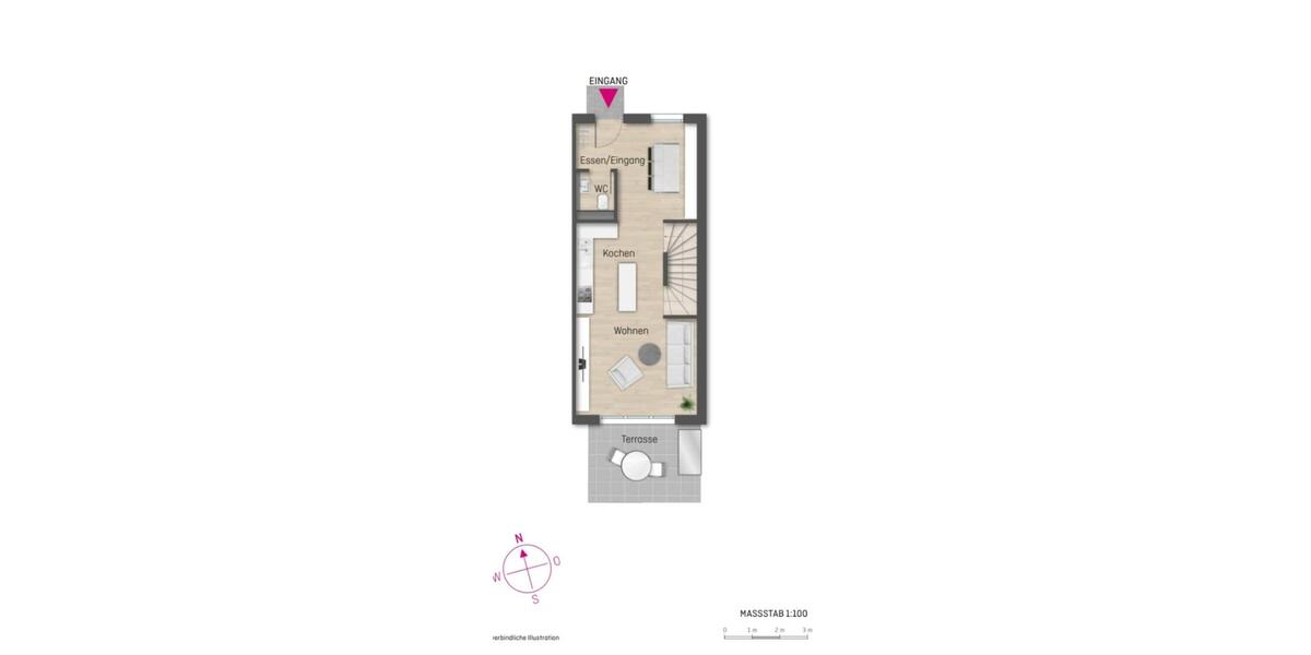 Reihenhaus Asperg - 5.5 Zimmer, 117 m&sup2;, 649.000&euro; | Angebot:24737898