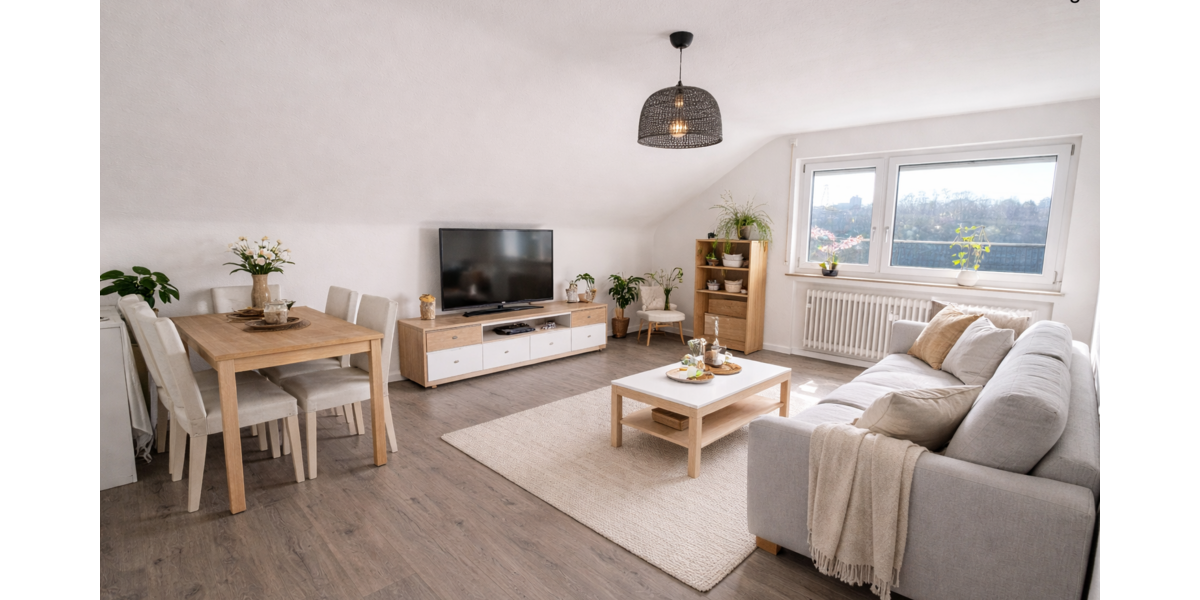 Etagenwohnung Ludwigsburg Hoheneck - 3 Zimmer, 63 m&sup2;, 1.130&euro; | Angebot:25565795