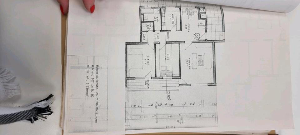 Etagenwohnung Möglingen - 4 Zimmer, 93 m&sup2;, 335.000&euro; | Angebot:27118160