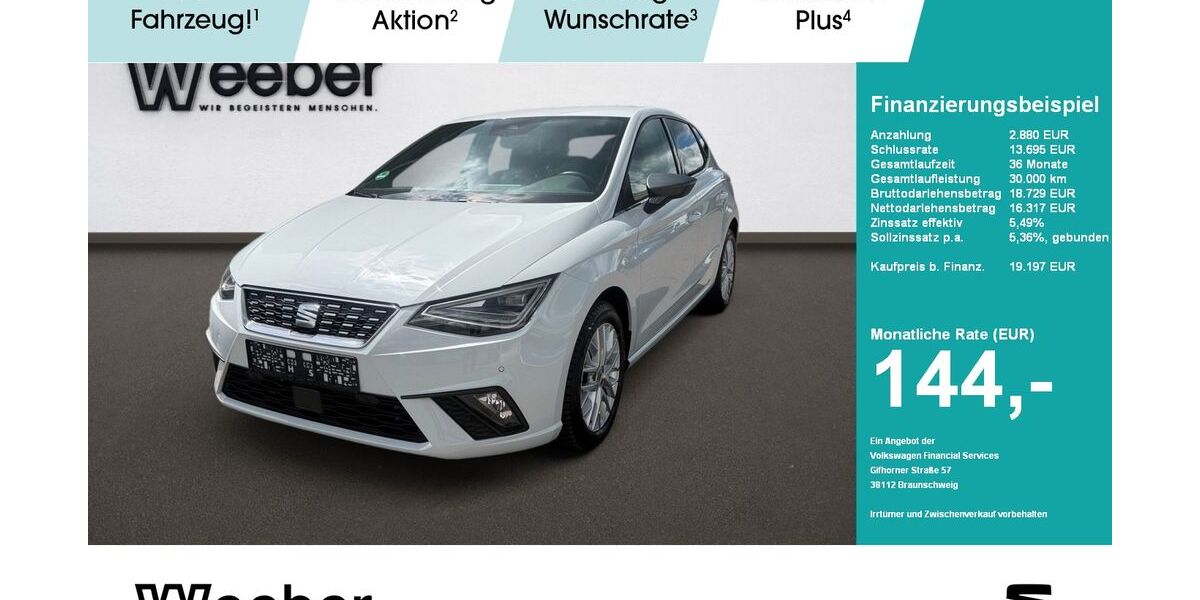 Seat Ibiza 22.398 km 18.480 &euro; Weil der Stadt 71263