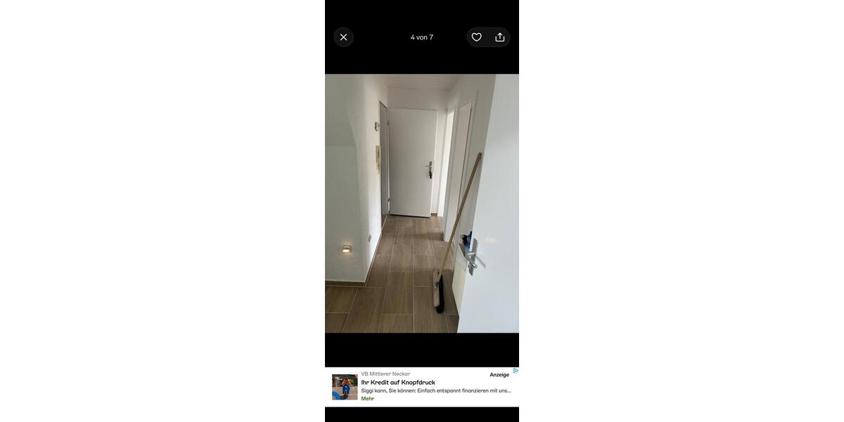Dachgeschoßwohnung Lauffen am Neckar - 3 Zimmer, 64 m&sup2;, 750&euro; | Angebot:27576608
