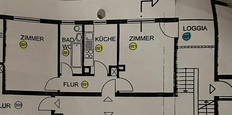 Etagenwohnung Ludwigsburg - 2 Zimmer, 52 m&sup2;, 185.000&euro; | Angebot:26803425