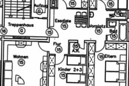 Wohnung Benningen am Neckar - 4 Zimmer, 100 m&sup2;, 1.350&euro; | Angebot:25045543