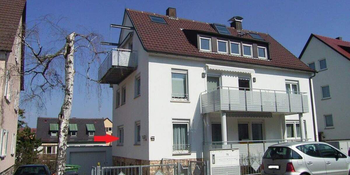 Etagenwohnung Stuttgart Bad Cannstatt - 4 Zimmer, 100 m&sup2;, 598.000&euro; | Angebot:25916380