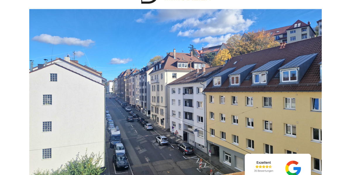 Etagenwohnung Stuttgart Stuttgart-Ost - 3 Zimmer, 67 m&sup2;, 1.511&euro; | Angebot:25915312