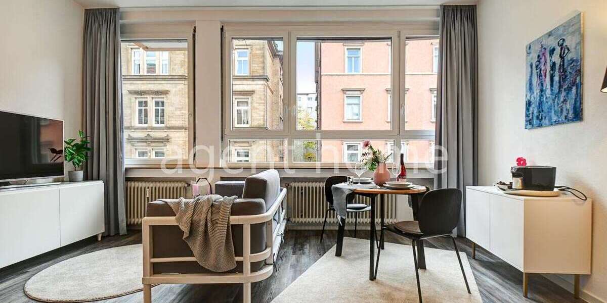 Etagenwohnung Stuttgart Lehen - 1 Zimmer, 31 m&sup2;, 1.080&euro; | Angebot:26609809