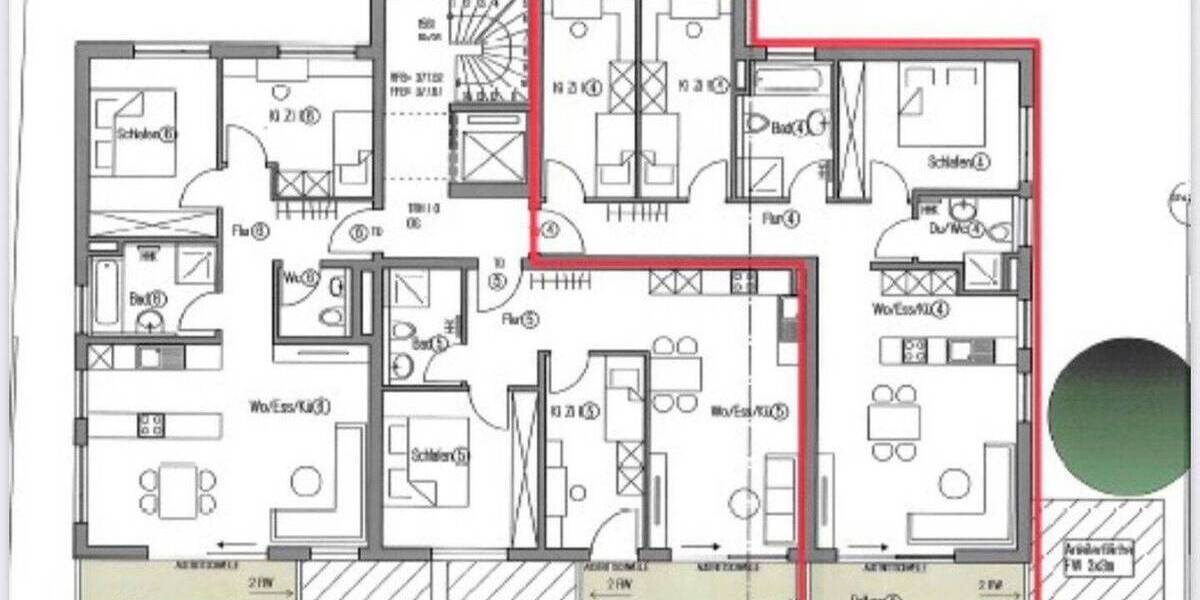 Etagenwohnung Wolfschlugen - 4 Zimmer, 91 m&sup2;, 1.430&euro; | Angebot:26879407