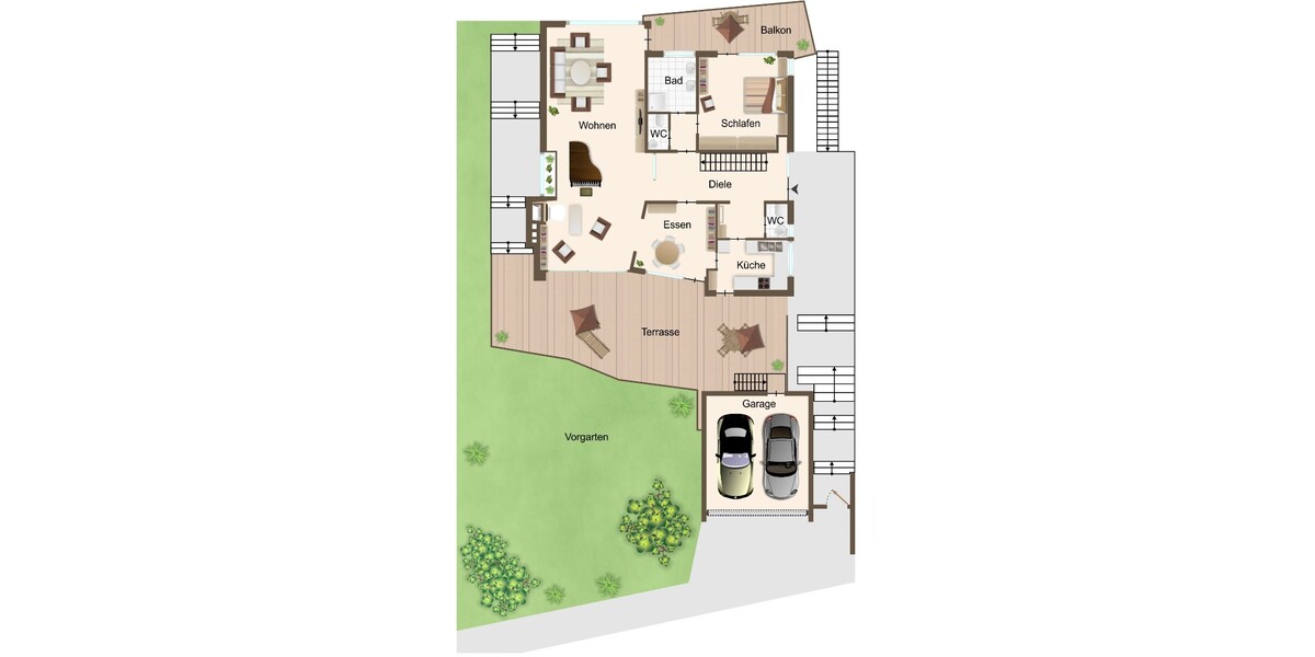 Familienfreundliches Einfamilienhaus mit Einliegerwohnung in attraktiver Aussichtslage von Leonberg - Einliegerwohnung Leonberg Leonberg | Angebot:27550187