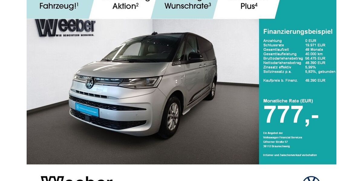 VW T7 Multivan 39.404 km 48.390 &euro; Leonberg 71229