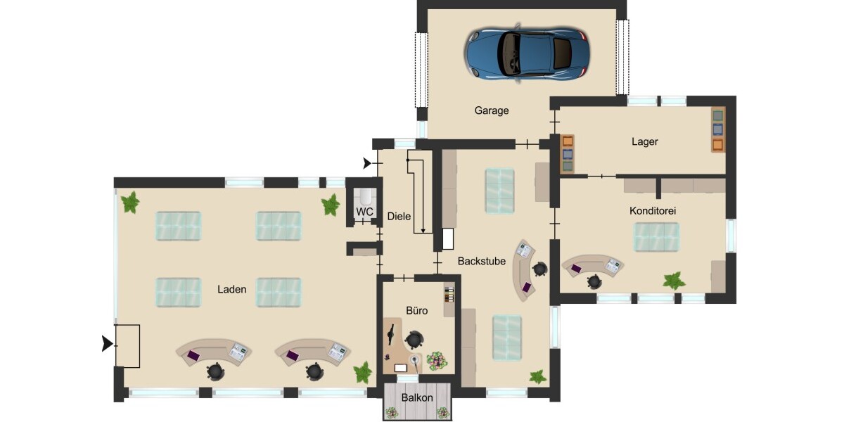 Ihr nächstes Erfolgsprojekt: Dreifamilienhaus mit Gewerbe & großem Bauland - Gewerbeobjekt Althütte Althütte | Angebot:26769962