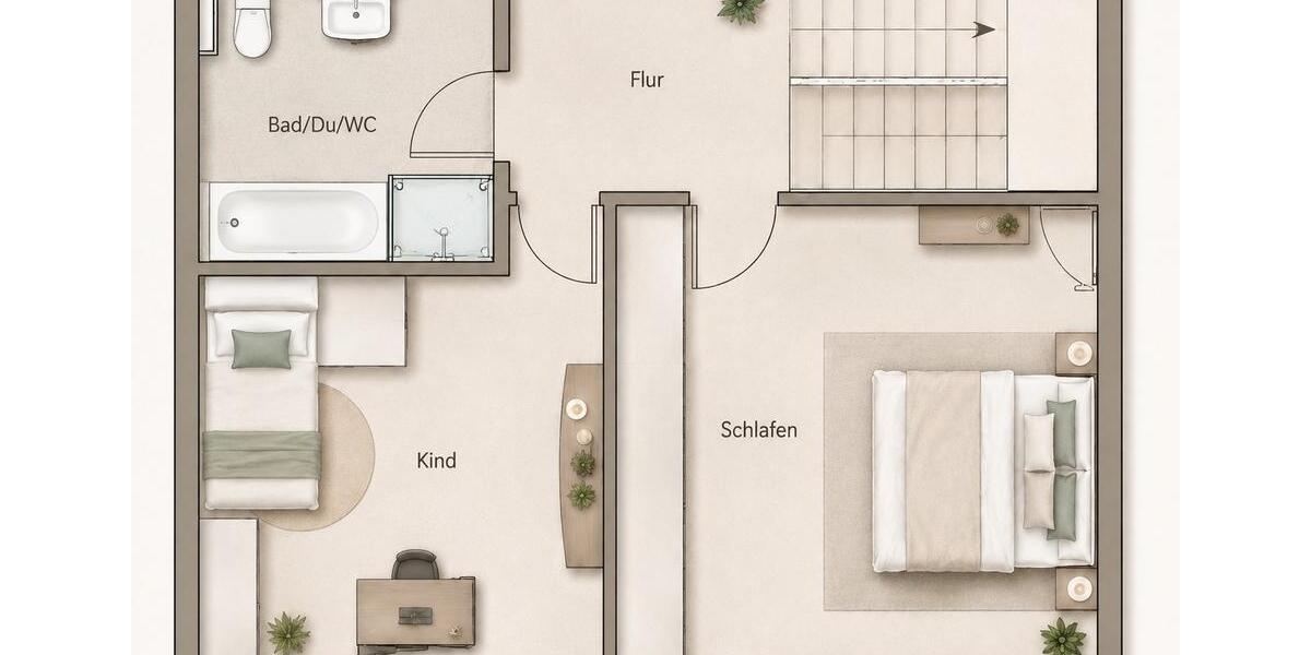 Maisonettenwohnung Böblingen Dagersheim - 3 Zimmer, 84 m&sup2;, 498.000&euro; | Angebot:27185801
