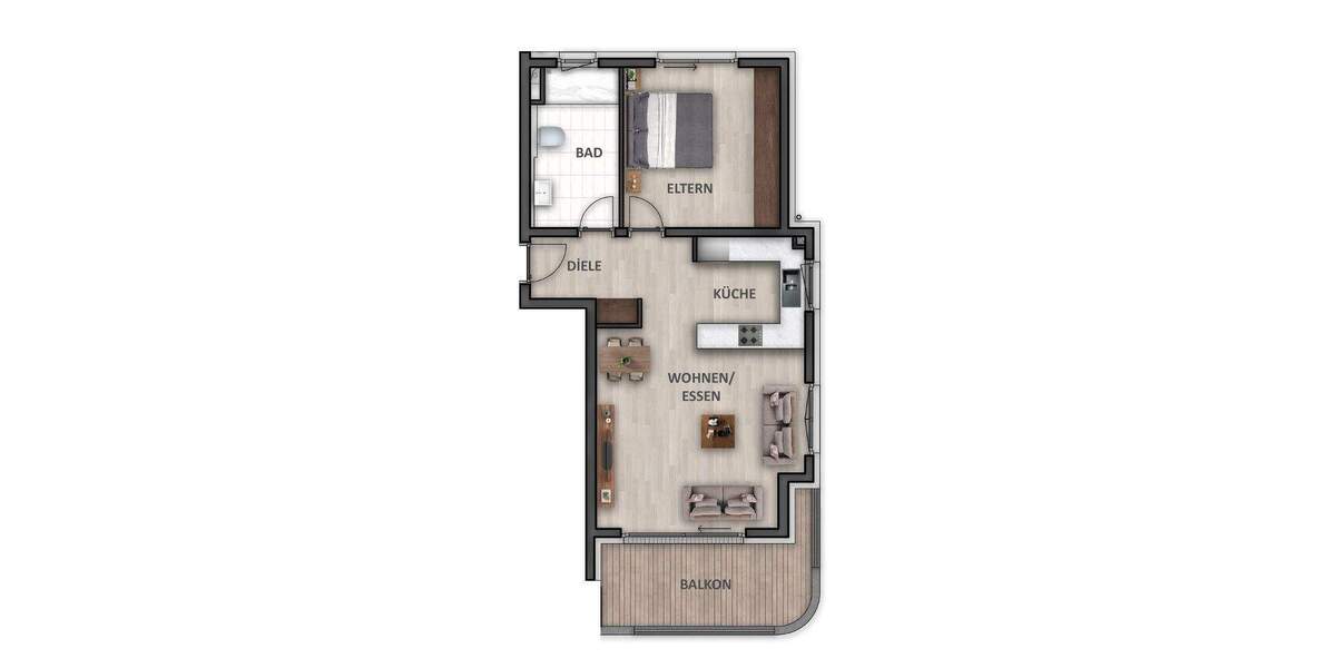 Etagenwohnung Heilbronn / Neckargartach Neckargartach - 2 Zimmer, 63 m&sup2;, 400.900&euro; | Angebot:25692074