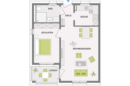 Wohnung Murrhardt-Fornsbach Fornsbach - 2 Zimmer, 58 m&sup2;, 301.700&euro; | Angebot:22729018