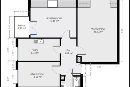 Wohnung Stuttgart Sillenbuch - 3 Zimmer, 71 m&sup2;, 265.000&euro; | Angebot:27534000