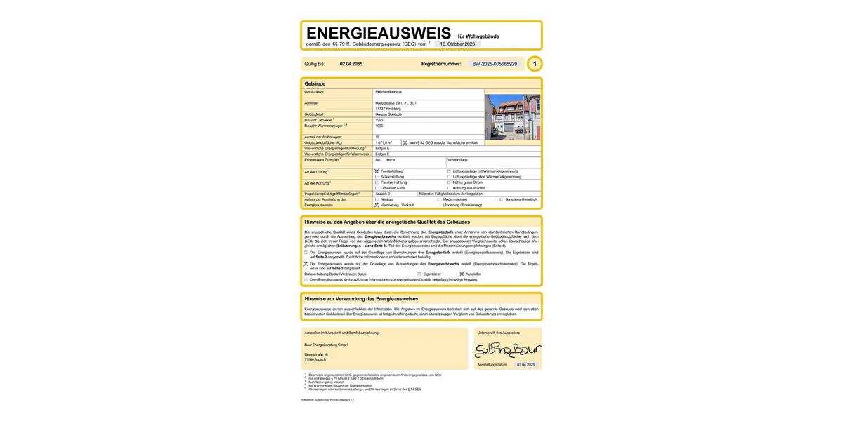 Maisonettenwohnung Kirchberg an der Murr - 2.5 Zimmer, 74 m&sup2;, 279.000&euro; | Angebot:24829845