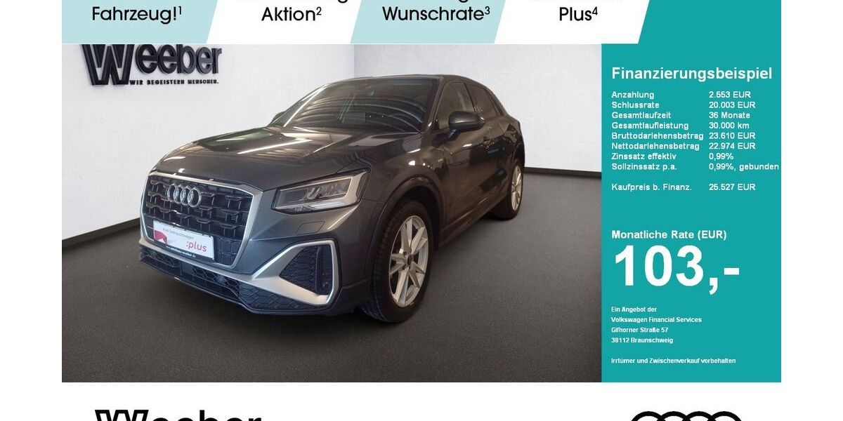 Audi Q2 4.172 km 25.527 &euro; Leonberg 71229